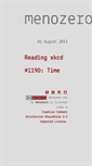 Mobile Screenshot of menozero.net